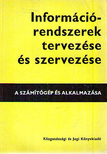 Információrendszerek tervezése és szervezése antikvár