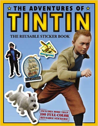 Veronica Paz: The Adventures of Tintin - The Reusable Sticker Book idegen