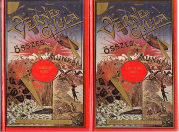 Jules Verne: A rejtelmes sziget I-II. antikvár