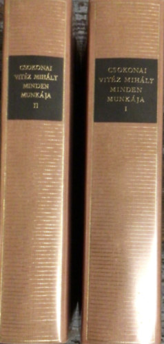 Csokonai Vitéz Mihály: Csokonai Vitéz Mihály minden munkája I-II. antikvár