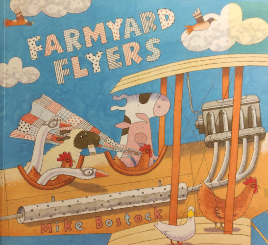 Mike Bostock: Farmyard flyers antikvár