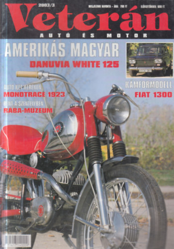 Ocskay Zoltán (szerk.): Veterán autó és motor 2003/3 antikvár