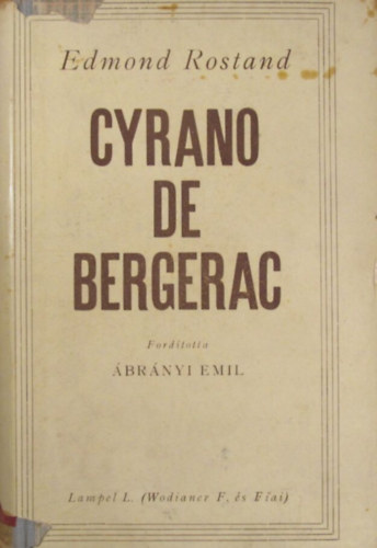 Edmond Rostand: Cyrano de Bergerac | antikvár | bookline
