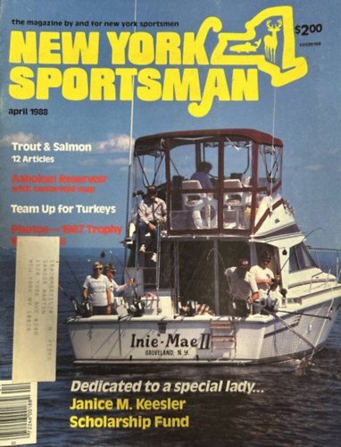 New York Sportsman April 1988 antikvár