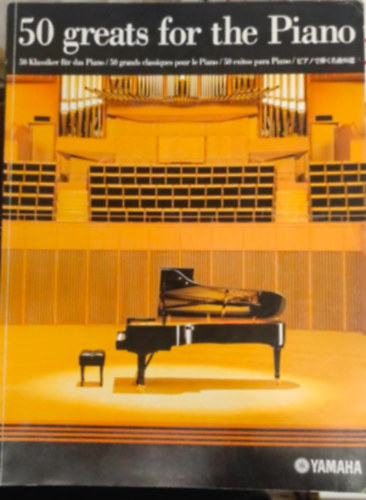 50 greats for the Piano / 50 Klassiker für das Piano antikvár