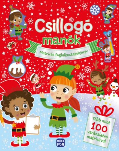 Csillogó manók  - Matricás foglalkoztatókönyv akciós termékkép 1