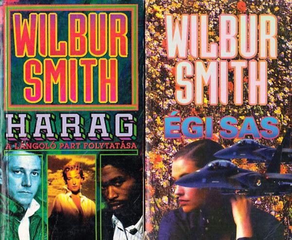 Wilbur Smith: Harag + Égi sas (2 db) antikvár