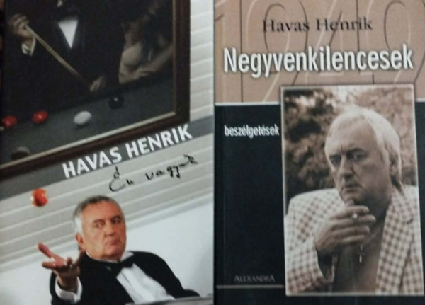Havas Henrik: 2db Havas Henrik könyv: Negyvenkilencesek + Én vagyok antikvár
