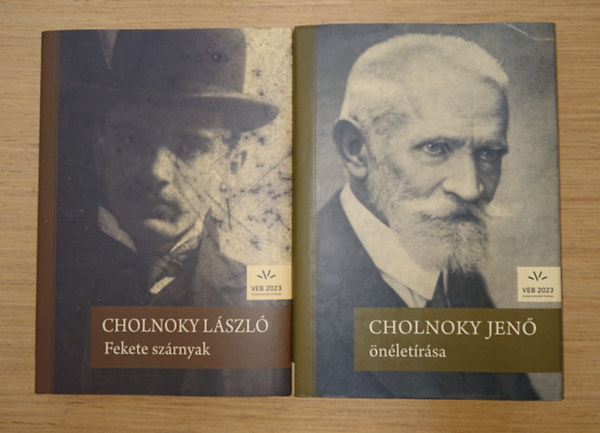 Cholnoky Jenő, Cholnoky László: 2 könyv A veszprémi Cholnokyak című sorozatból: Fekete szárnyak, Cholnoky Jenő önéletírása antikvár