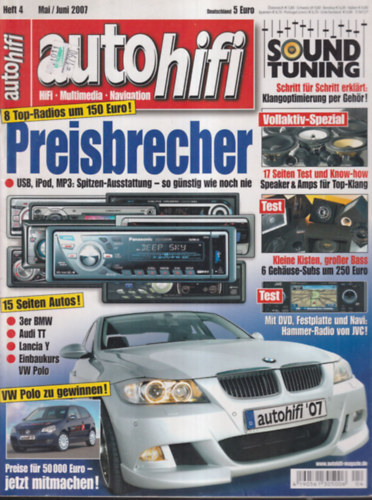 AutoHifi 2007/4. (német nyelvű) antikvár
