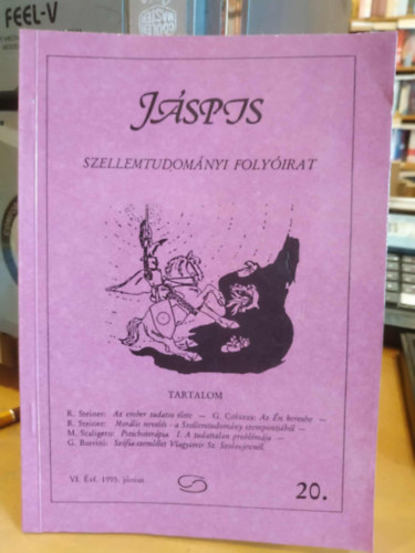 Biczó Iván (szerk.): Jáspis szellemtudományi dolyóirat - VI. Évf. 1995. június 20. antikvár