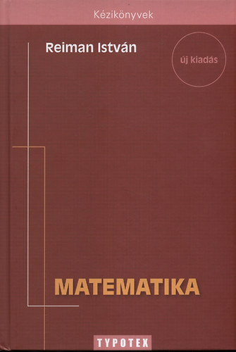 Reiman István: Matematika könyv