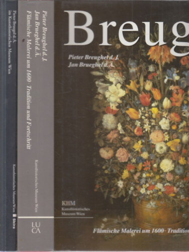 Pieter Breughel d. J., Jan Brueghel d. A.: 2 db. Breughel kötet (tokban) antikvár