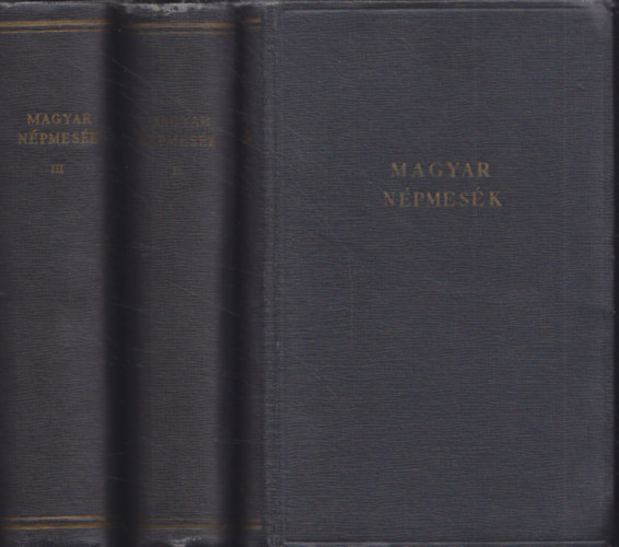 Szépirodalmi Könyvkiadó: Magyar népmesék I-III. antikvár