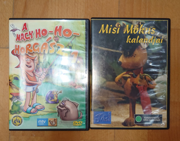 Csukás István -Sajdik Ferenc, Dargay Attila, Tersánszky Józsi Jenő: 2 klasszikus magyar mese-DVD: Misi mókus kalandjai, A nagy Ho-ho horgász 1. antikvár