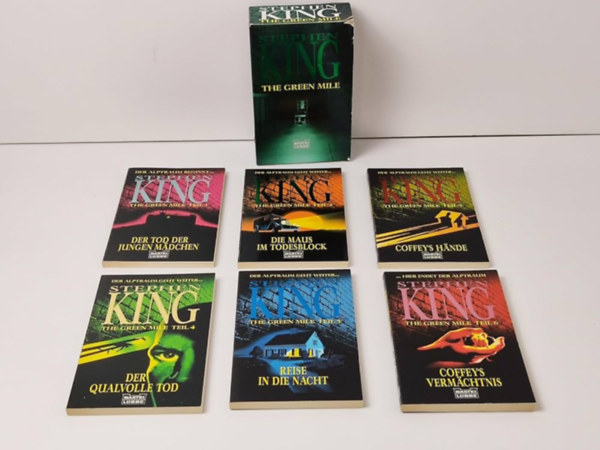 Stephen King: The Green Mile (német) 1-6. antikvár