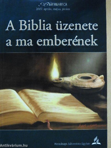 A Biblia üzenete a ma emberének antikvár