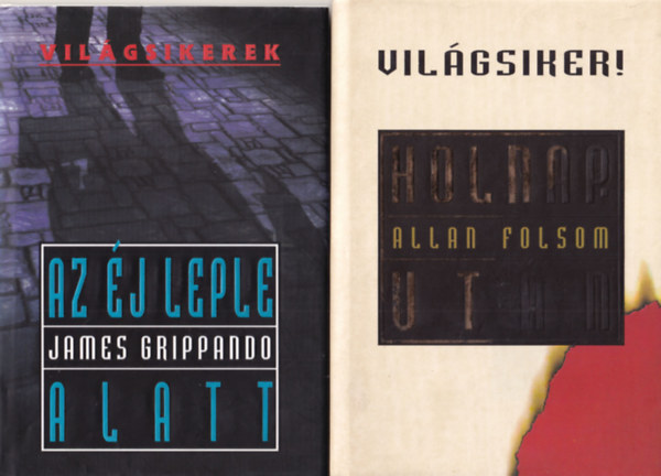James Grippando, Allan Folsom: 2 db krimi ( együtt ) 1. Holnapután, 2. Az éj leple alatt antikvár
