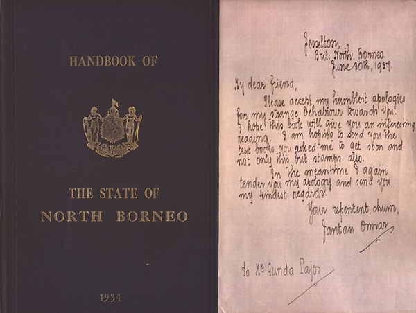Handbook of The State of North Borneo antikvár