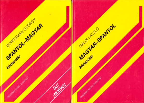 Dorogman György, Gáldi László: Spanyol-Magyar + Magyar-Spanyol kéziszótár antikvár