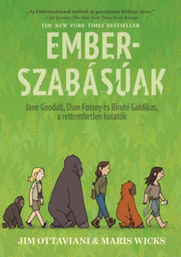 Jim Ottaviani: Emberszabásúak könyv