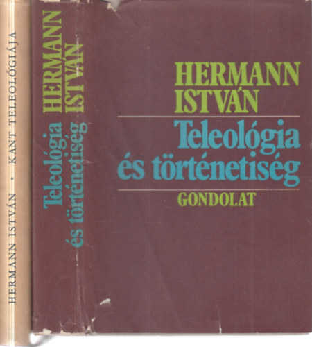 Hermann István: 2 db. filozófia (Teleológia és történetiség + Kant teleológiája) antikvár
