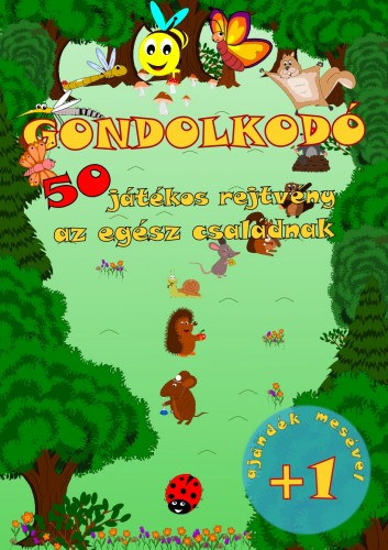 Simon József: Gondolkodó - 50 játékos rejtvény az egész családnak e-Könyv