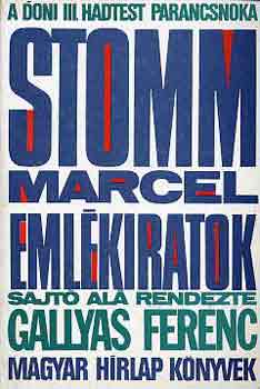Stomm Marcel: Emlékiratok antikvár