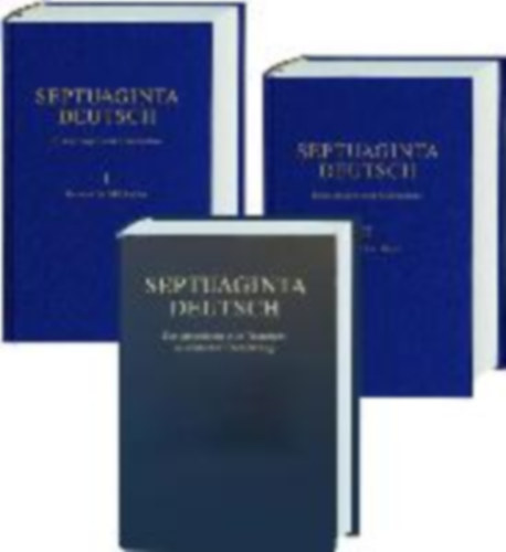 Septuaginta Deutsch - Studienpaket idegen