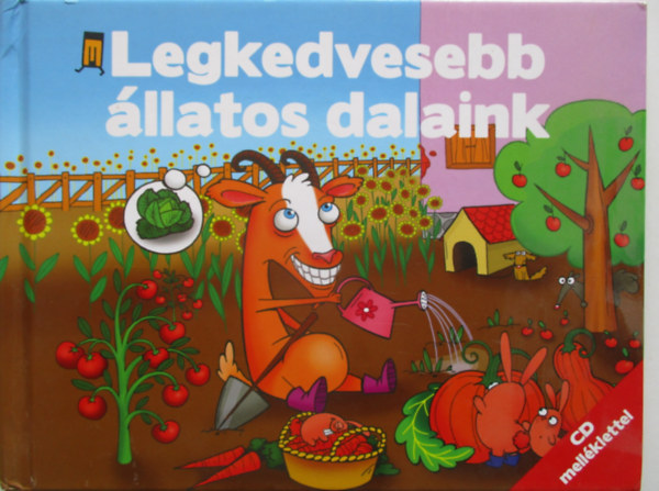 Legkedvesebb állatos dalaink (CD nélkül) antikvár