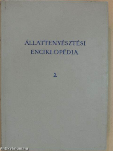 Dr. Schandl József: Állattenyésztési enciklopédia 2. antikvár