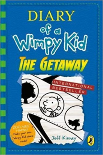 Jeff Kinney: Diary of a Wimpy Kid 12 - The Getaway antikvár