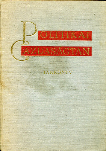 Politikai Gazdaságtan tankönyv antikvár