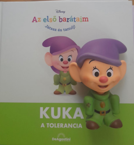 jacek Marczenko Árkos Eszter (szerk.): Disney - Az első barátaim - Játssz és tanulj! 24. - Kuka - A tolerancia - Ajándékfigurával antikvár