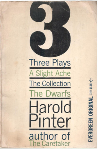 Harold Pinter: Three plays antikvár