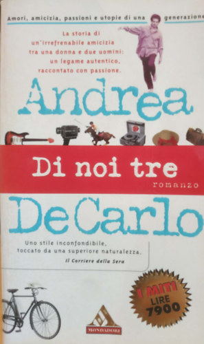 Decarlo, Andrea: Di noi tre antikvár