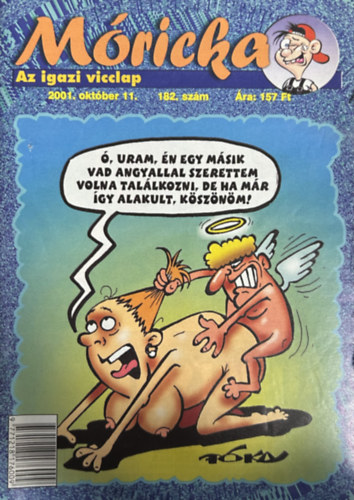 Móricka 182. - 2001. október 11. antikvár
