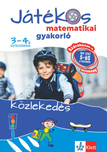 Játékos matematikai gyakorló 3-4. osztályosoknak - Közlekedés akciós termékkép 1