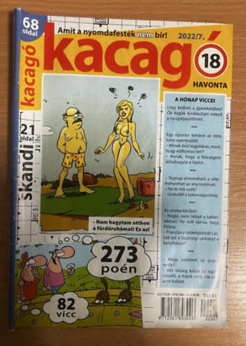 Kacagó viccújság - 2022/7. antikvár