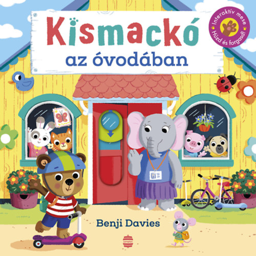 Benji Davies: Kismackó az óvodában könyv
