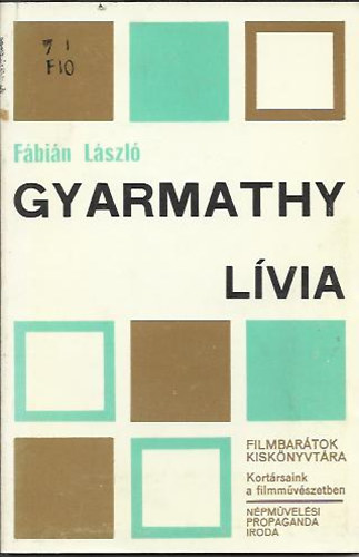 Fábián László: Gyarmathy Lívia antikvár