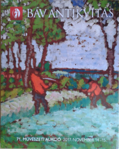 BÁV Antikvitás 71. Művészeti aukció (2017 november 14-15) antikvár