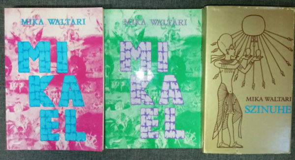 Mika Waltari: Mikael 1-2. + Szinuhe (2 mű 3 kötetben) antikvár