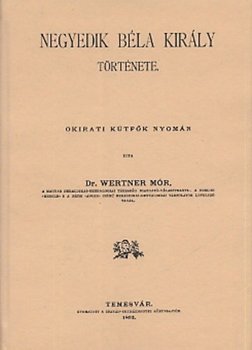 Negyedik Béla király története akciós termékkép 1