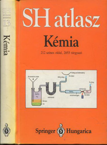 Hans Breuer: SH Atlasz 13 Kémia. 212 színes oldal, 2853 tárgyszó. könyv