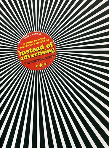 Csaba Mányai: Instead of advertising antikvár