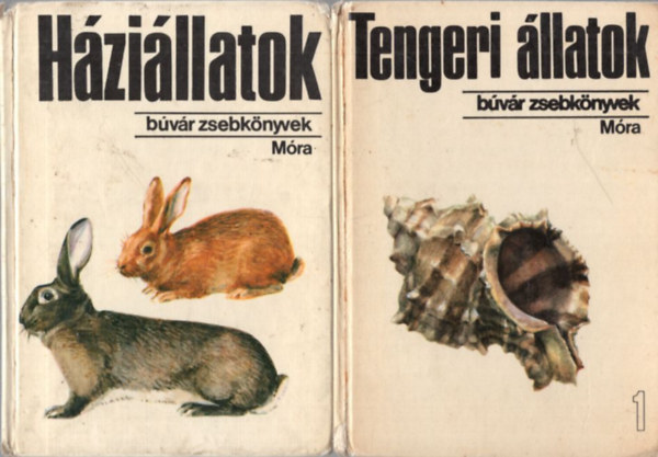 Patay-Balogh, Patay-Muray, Padoni János: 3 db Búvár zsebkönyvek: Tengeri állatok 1 + Háziállatok + Vadak antikvár