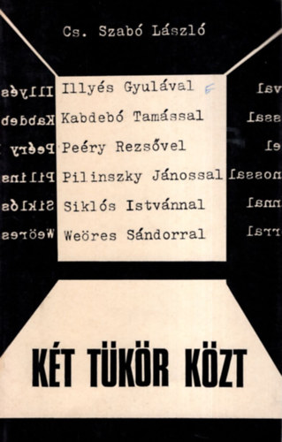 Cs. Szabó László: Két tükör közt - beszélgetések antikvár