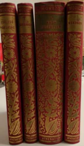 Móricz Zsigmond: 4db Móricz Zsigmond regény: Esőleső társaság - Barbárok - A nagy fejedelem - Rokonok antikvár