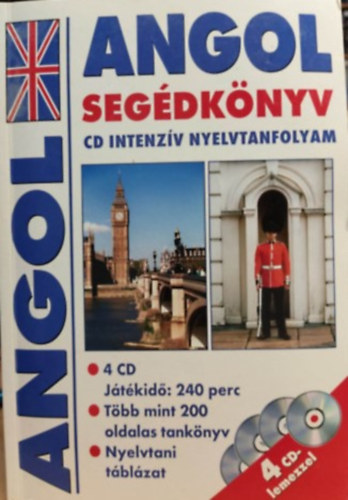 Antony J. Peck: Angol segédkönyv CD intenzív nyelvtanfolyam antikvár